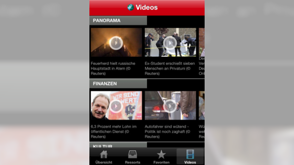 Focus Online iPhone App 2.0 Videos