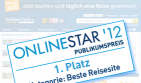 HolidayCheck gewinnt OnlineStar als “Beste Reiseseite