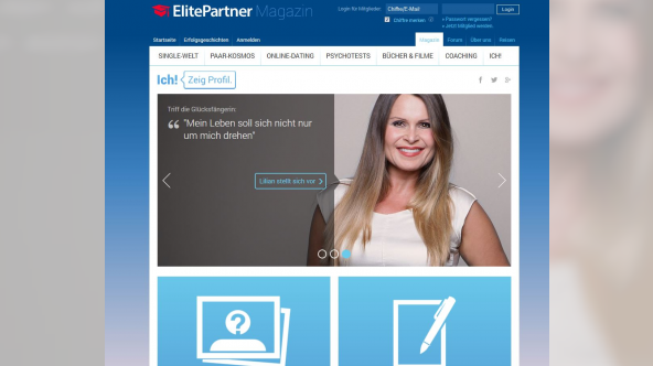Ich zeig Profil ElitePartner