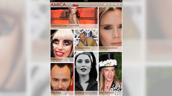AMICA iPad App