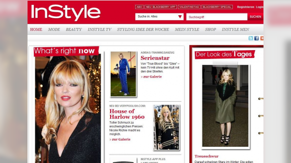 Screenshot Instyle.de