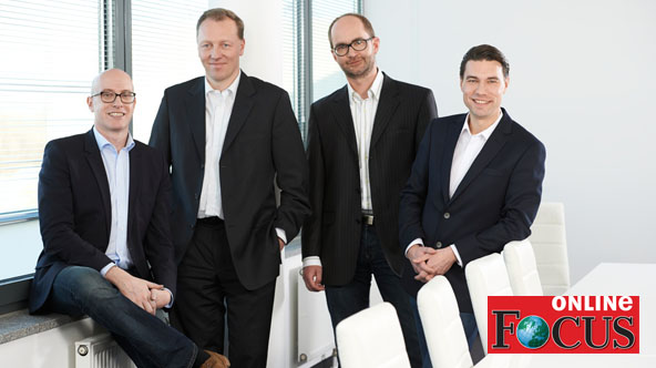FOCUS Online Management, Oliver Eckert, Daniel Steil, Ulf Heyden, Jürgen Schlott