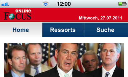 TFT relauncht mobile Webseiten von FOCUS Online