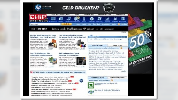Das letzte exklusive Ad Event auf CHIP Online: Der HP Day am 24.11.2009