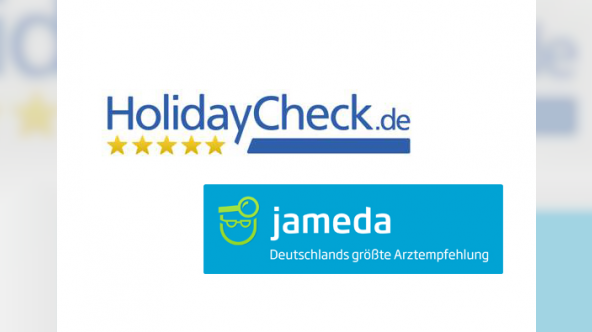HolidayCheck jameda Logo
