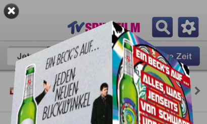  Beck’s stellt Art Label Projekt mit mobilem Werbemittel 3D Cube von TOMORROW FOCUS Media vor