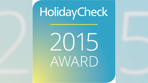 HolidayCheck Award Logo 2015