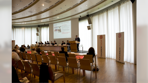 Saal im Haus der Bayerischen Wirtschaft