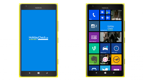 HolidayCheck Windows-Phone App