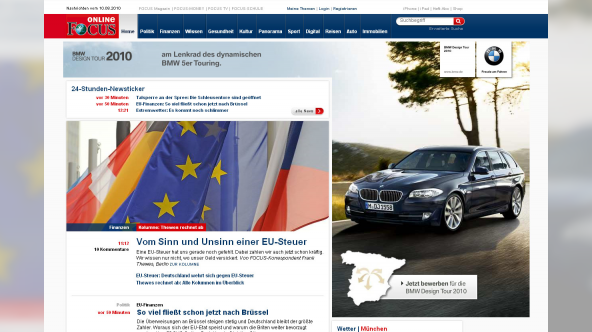 Focus Online Screenshot