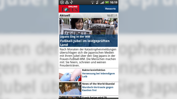 Focus Online Android App