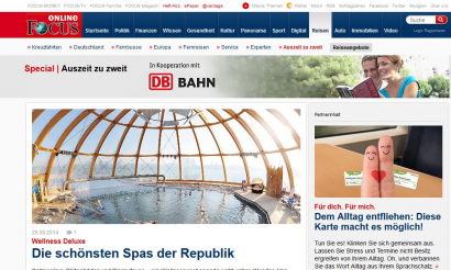 Deutsche Bahn startet Native Advertising Special auf FOCUS Online